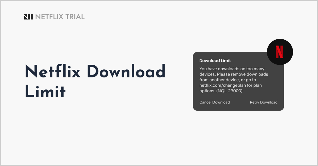 Netflix Download Limit