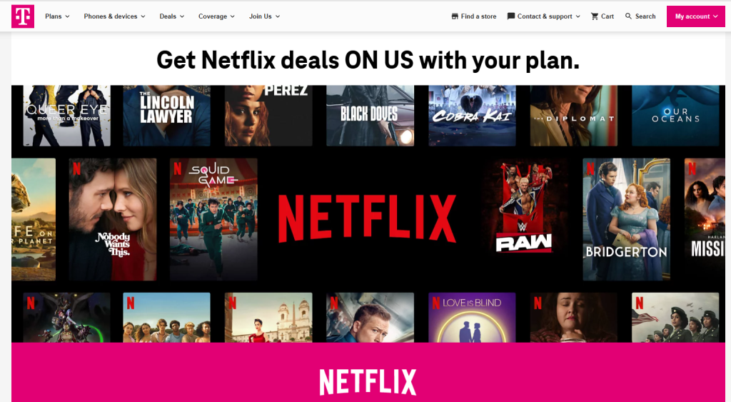 Netflix Free With T-Mobile Netflix Free With T-Mobile