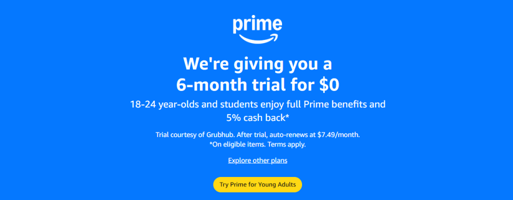 Amazon Prime Student Amazon Prime Student