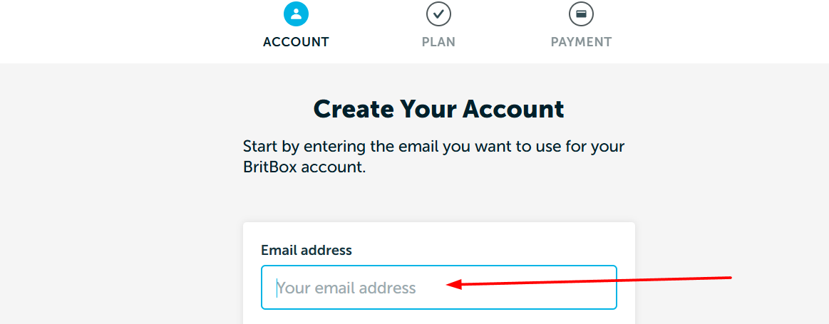 Create Your Britboc Account Create Your Britboc Account