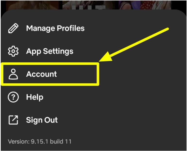 Go to Account Settings 