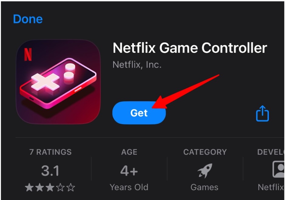 Netflix Game Controller app Netflix Game Controller app