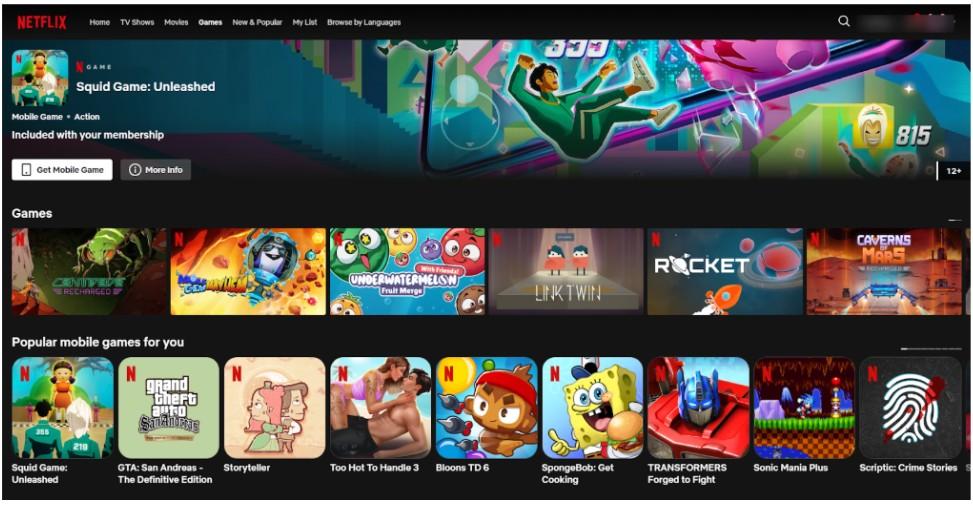 Netflix Gaming Netflix Gaming