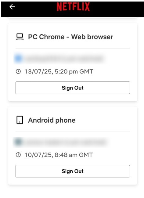 Select the Device