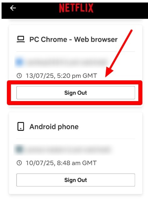 Sign Out Device 
